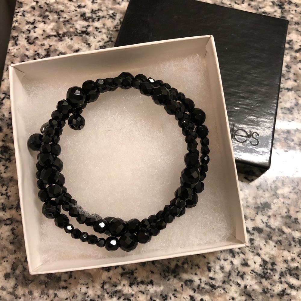 New black bracelet from Bloomingdale’s